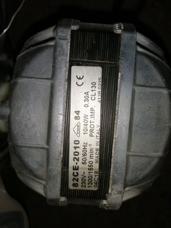 SPARES2GO Lüftermotor Mit Langem Schaft – Ersatzteil Für Logik Backofen & Herd – Kompatibel Mit YJ64-16A, 26W, 220-240V – Passend Für Viele Modelle