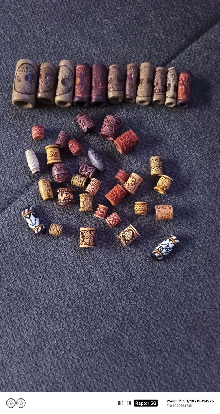Haarschmuck: Haar Schmuck Dreadlocks – Neu (gemäss Beschreibung) aus Vorderthal von _Enki_ 2
