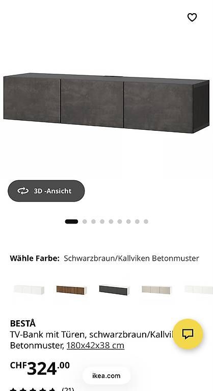 Meubles TV: Ikea TV -Bank – D'occasion à Bonstetten par azp_hzy5 2