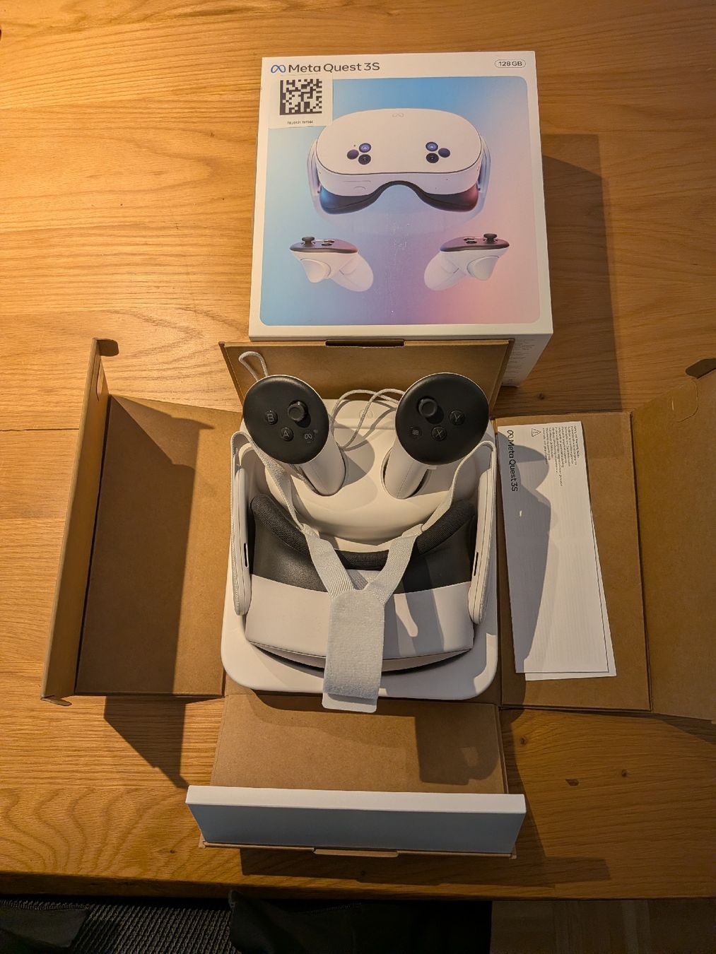 Meta Casco VR: Meta Quest 3s 128GB – Nuovo (secondo la descrizione) da Steinhausen venduto da MikeAir