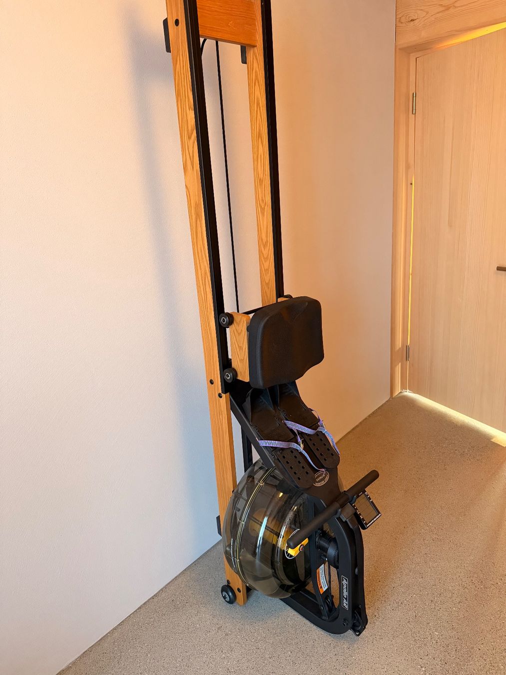WaterRower Hometrainer: Apollo AR Fluid Power Rudergerät – Gebraucht aus Baldegg von Swissspeed 2