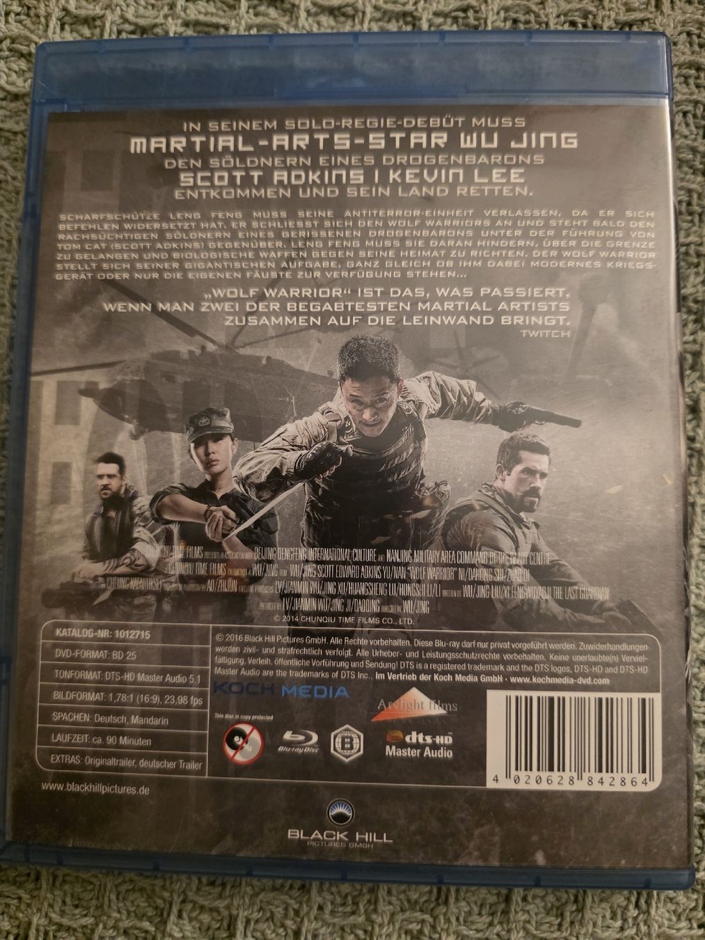 Alle DVDs: Warrior - Blu-ray – Gebraucht aus Ellikon a d Thur von razzorblog 1