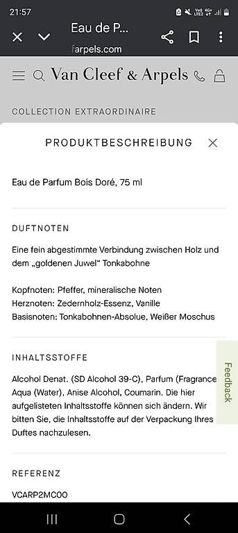 Profumi & Eau de Toilette: Parfüm neu von Van Cleef & Arpels – Usato da Düdingen venduto da kat_7fjd 4