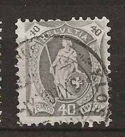 CH089a - Helvetia debout 89a obl.