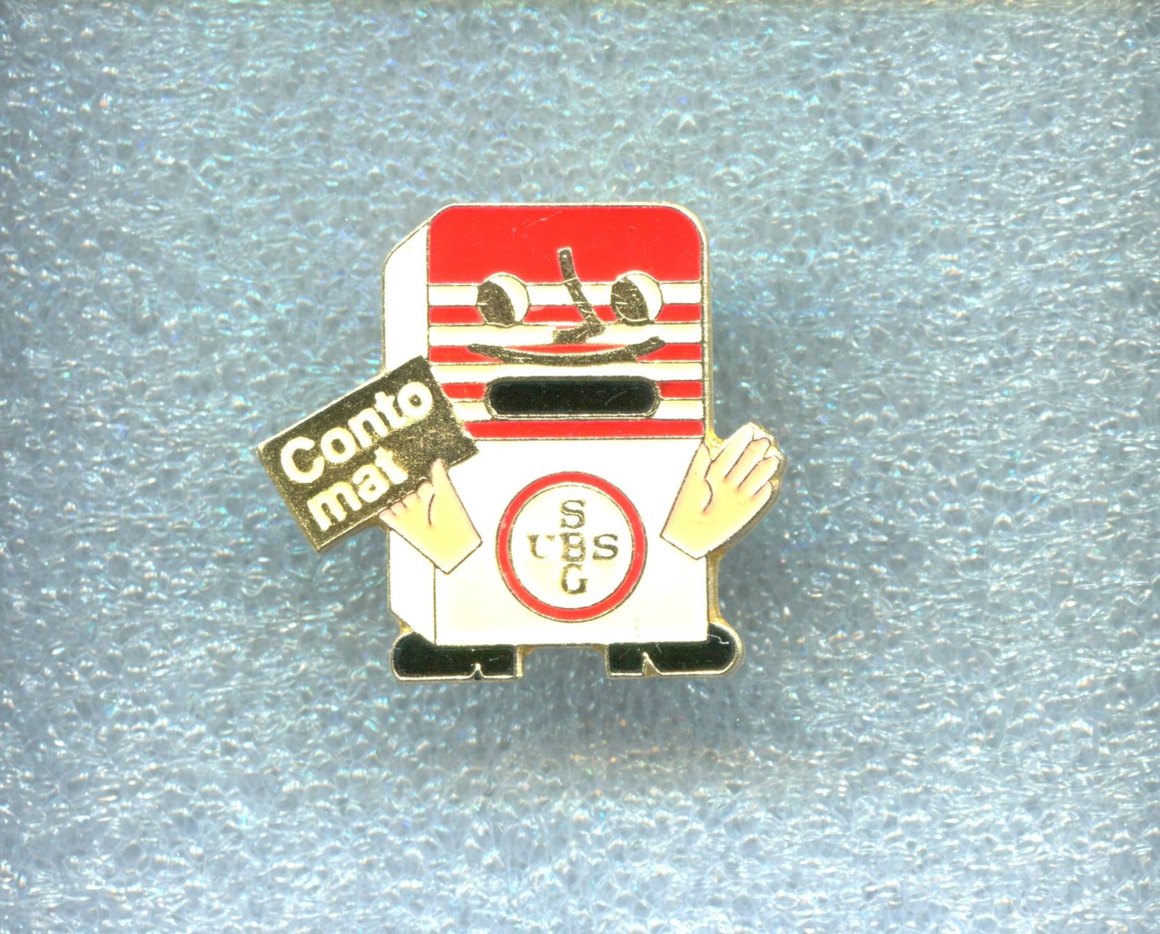 Placchette & Badge: UBS Bank  Contomat – Usato da Winterthur venduto da Sammleroase