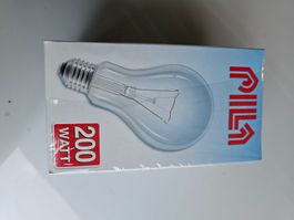 Glühbirne 200W mit Glühfaden