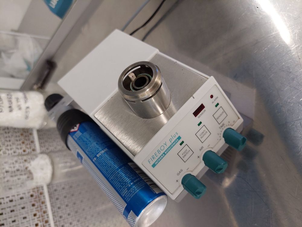 Bunsenbrenner Integra Bioscience FireBoy + Ersatzkartuschen (Gebraucht ...