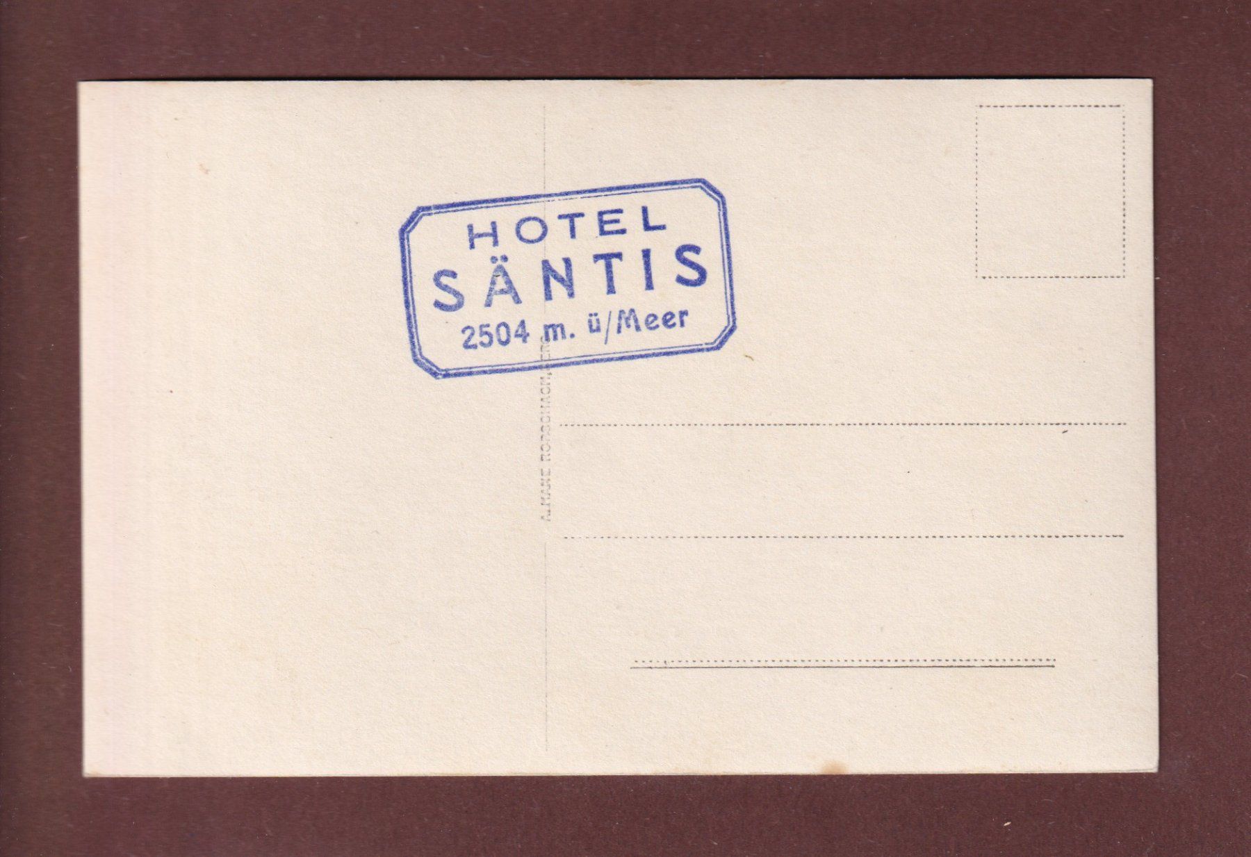 Cartoline postali: SÄNTIS – Usato da Pully venduto da nicecards-shop 1