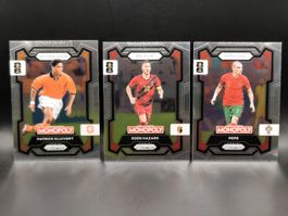 Kluivert, Pepe, Hazard - Panini Prizm Monopoly - NED/POR/BEL