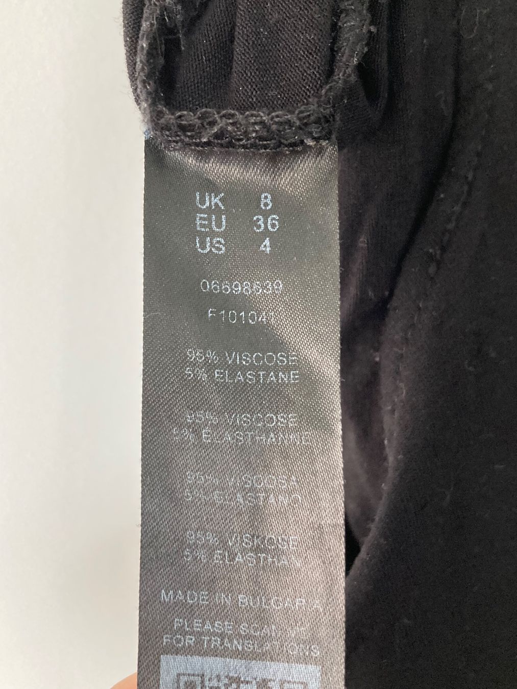 Asos Tute: 2 schwarze Umstands-Jumpsuits Gr. 36/S – Usato da Stäfa venduto da elog 3