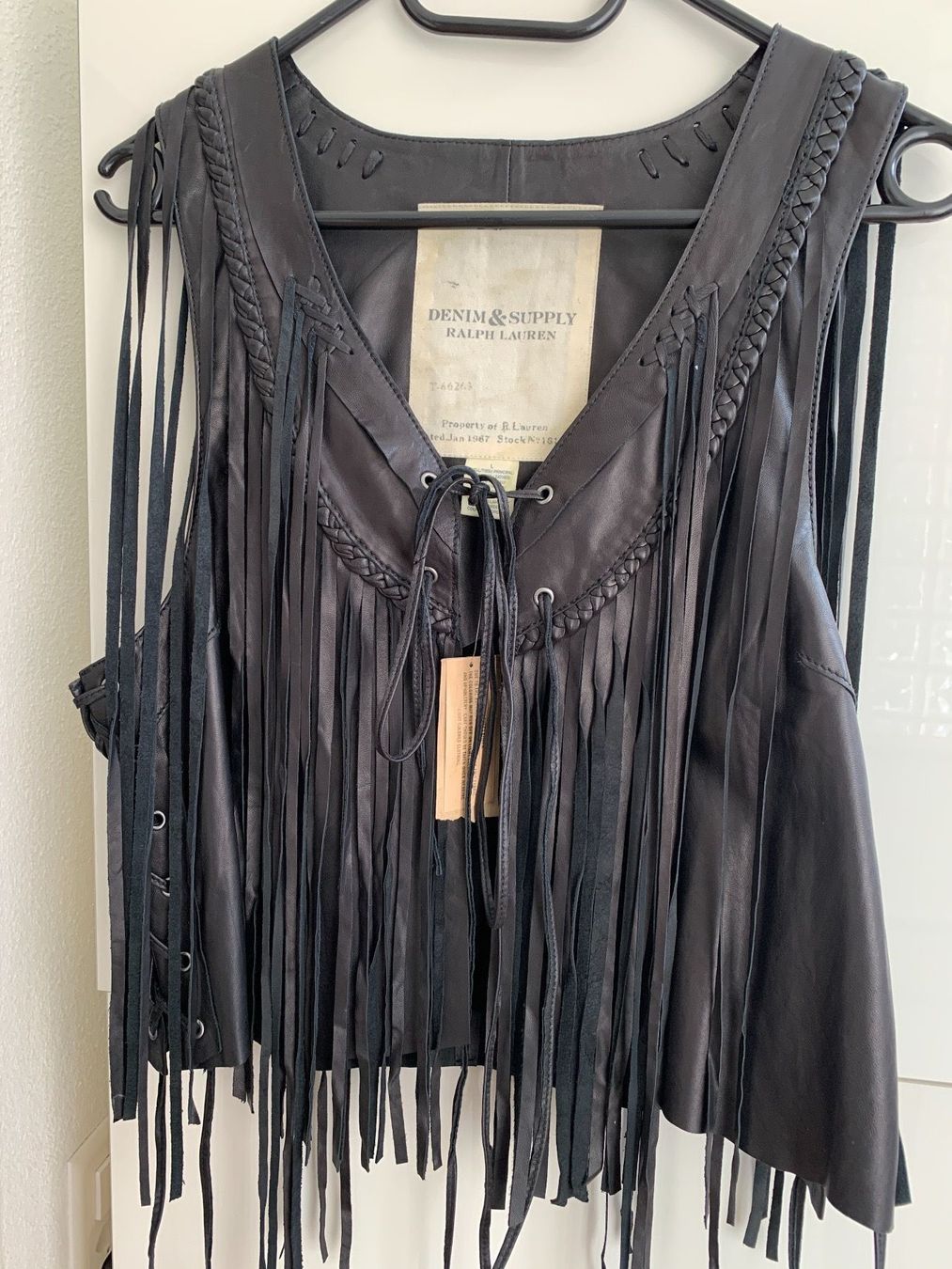 Ralph Lauren Gilet & Giacche: Ralph Lauren Gillet pelle – Nuovo e nell'imballaggio originale da Gravesano venduto da Zwibeli67 1