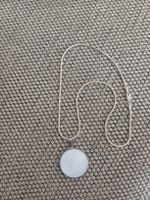 Halskette mit rundem Anhänger Silber 925
