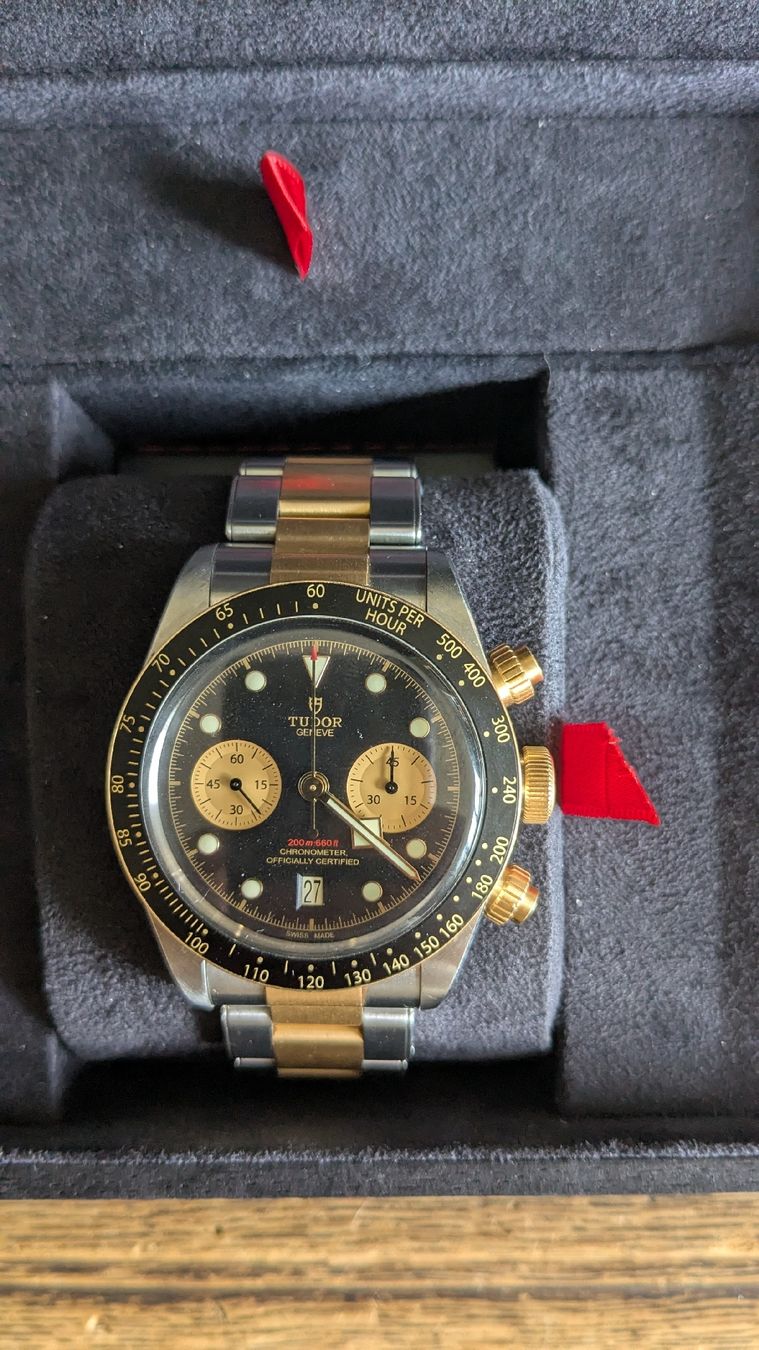 Tudor Montres: Tudor black Bay chrono – D'occasion à Fribourg par alefor 1