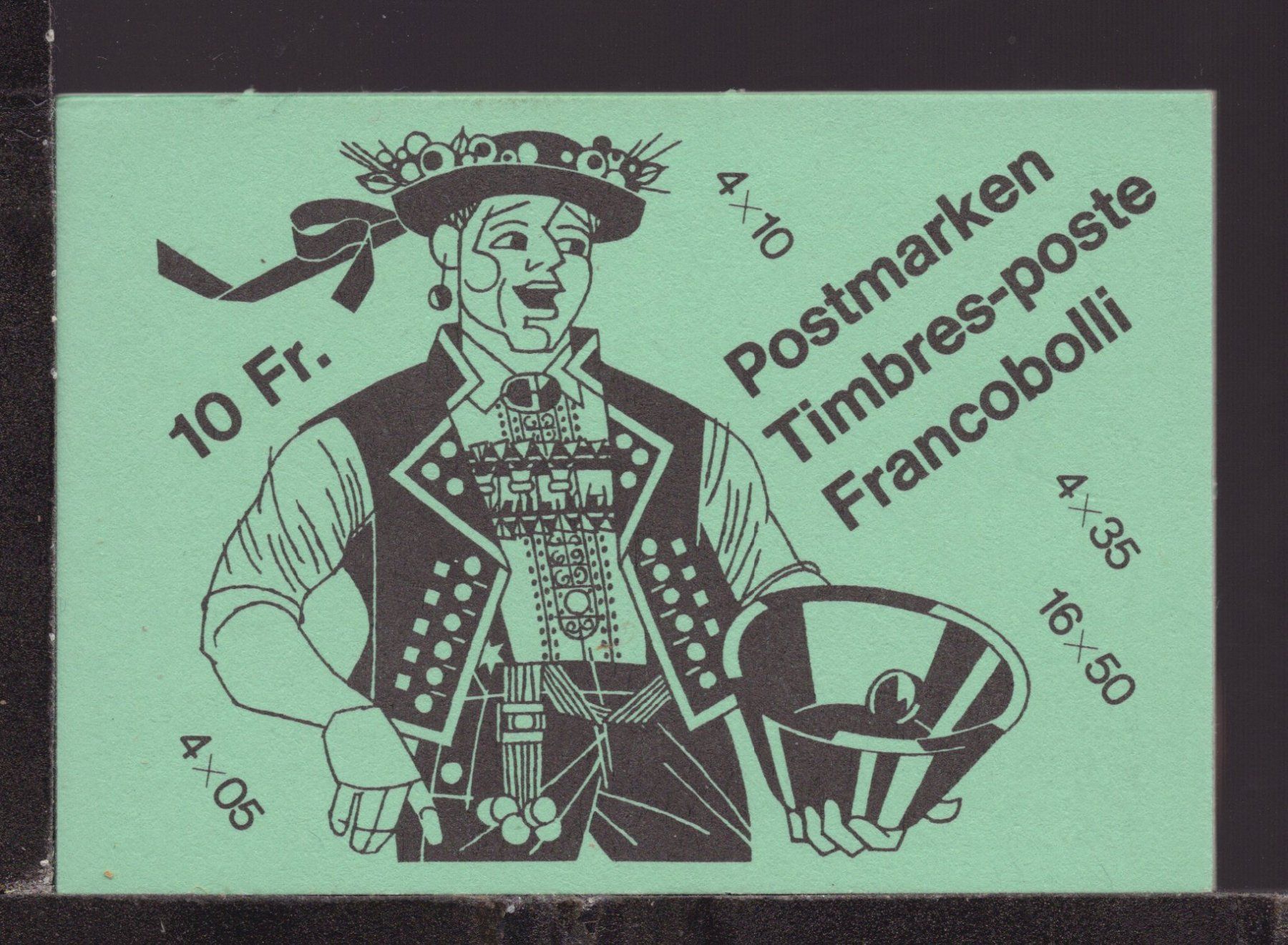 Tutti i francobolli: 1985 Markenheft ZNr. 80, ET – Usato da Aarau venduto da kufi44