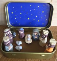 Neues Krippenfiguren Set in Metalldose..✨️🎄