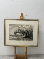 Otto Braschler Aquarell Pvt. Joseph F. Merrell Bremerhafen