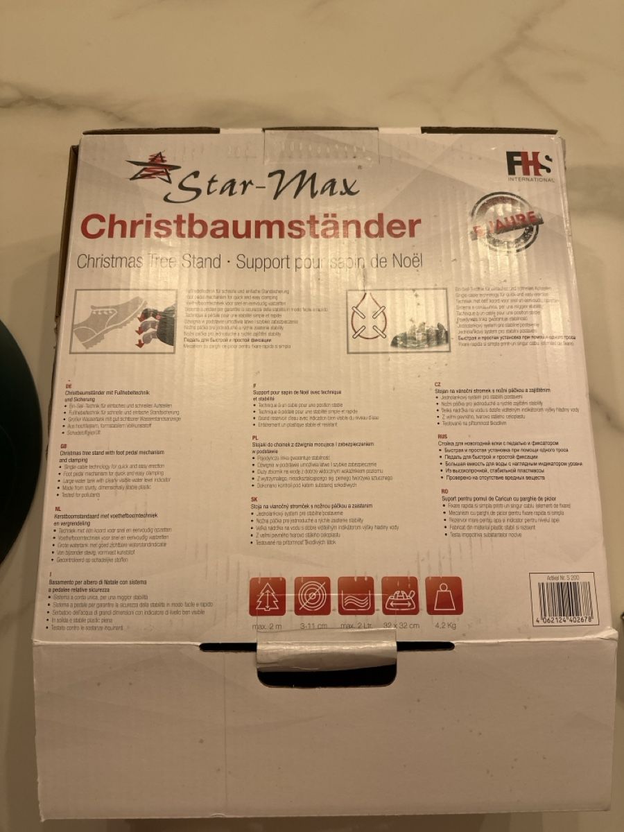 Christbaumständer: Christbaumständer Star-Max Start 1 – Gebraucht aus Thalwil von LBenelmir 2