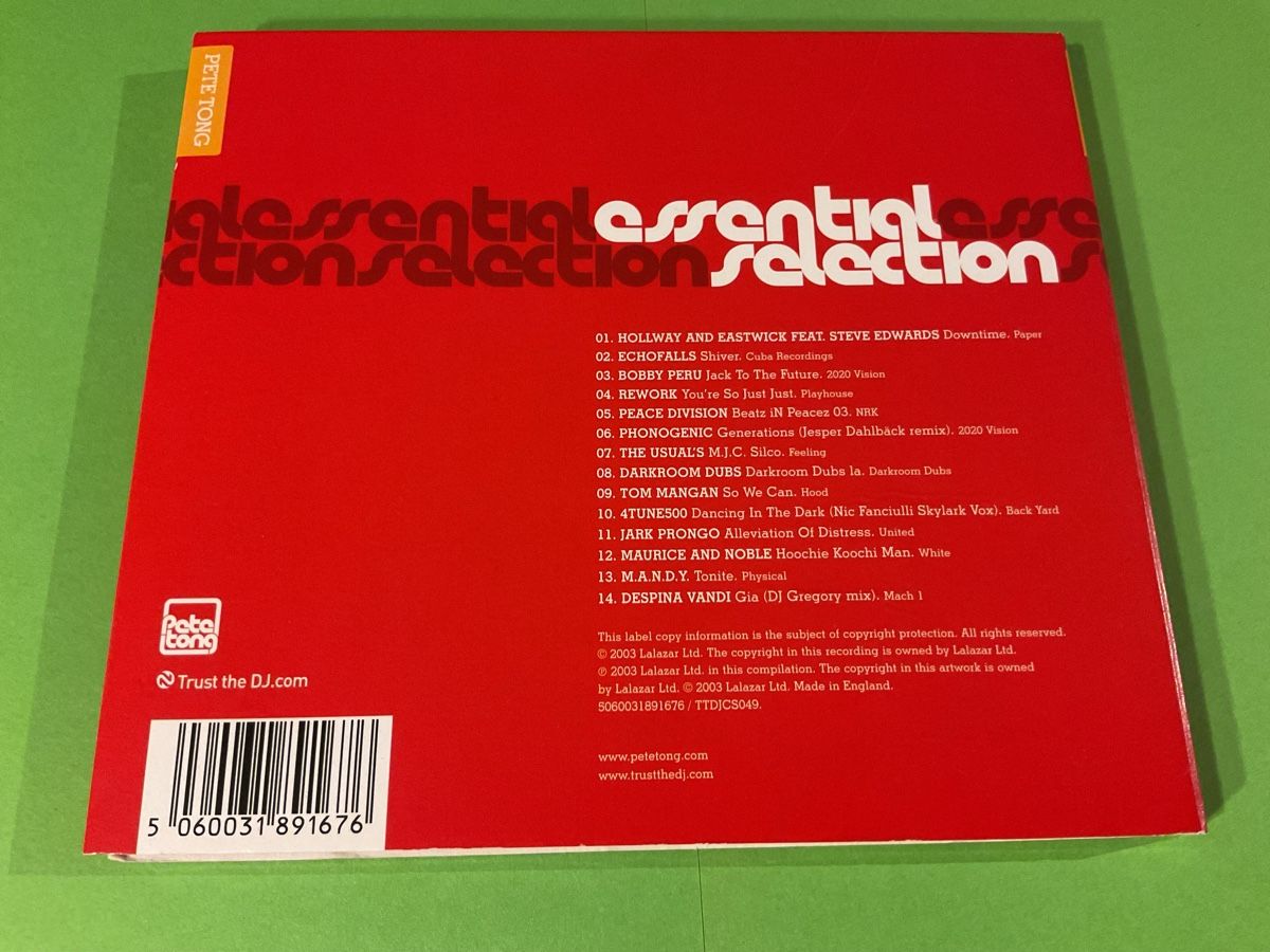 CDs: Pete Tong - Essential Selection CD, Top Zustand! – Gebraucht aus Steinach von Quarkie 2