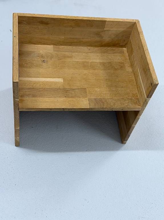 Hocker: Berliner Hocker Eiche massiv, Kinderhocker wendbar – Gebraucht aus Zürich von Imperzinenz 3