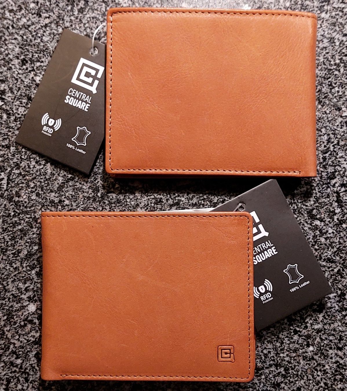 Brieftaschen: CENTRAL SQUARE - Herren Brieftasche - Leder/RFID! – Neu und originalverpackt aus Rotkreuz von JustForSale 4