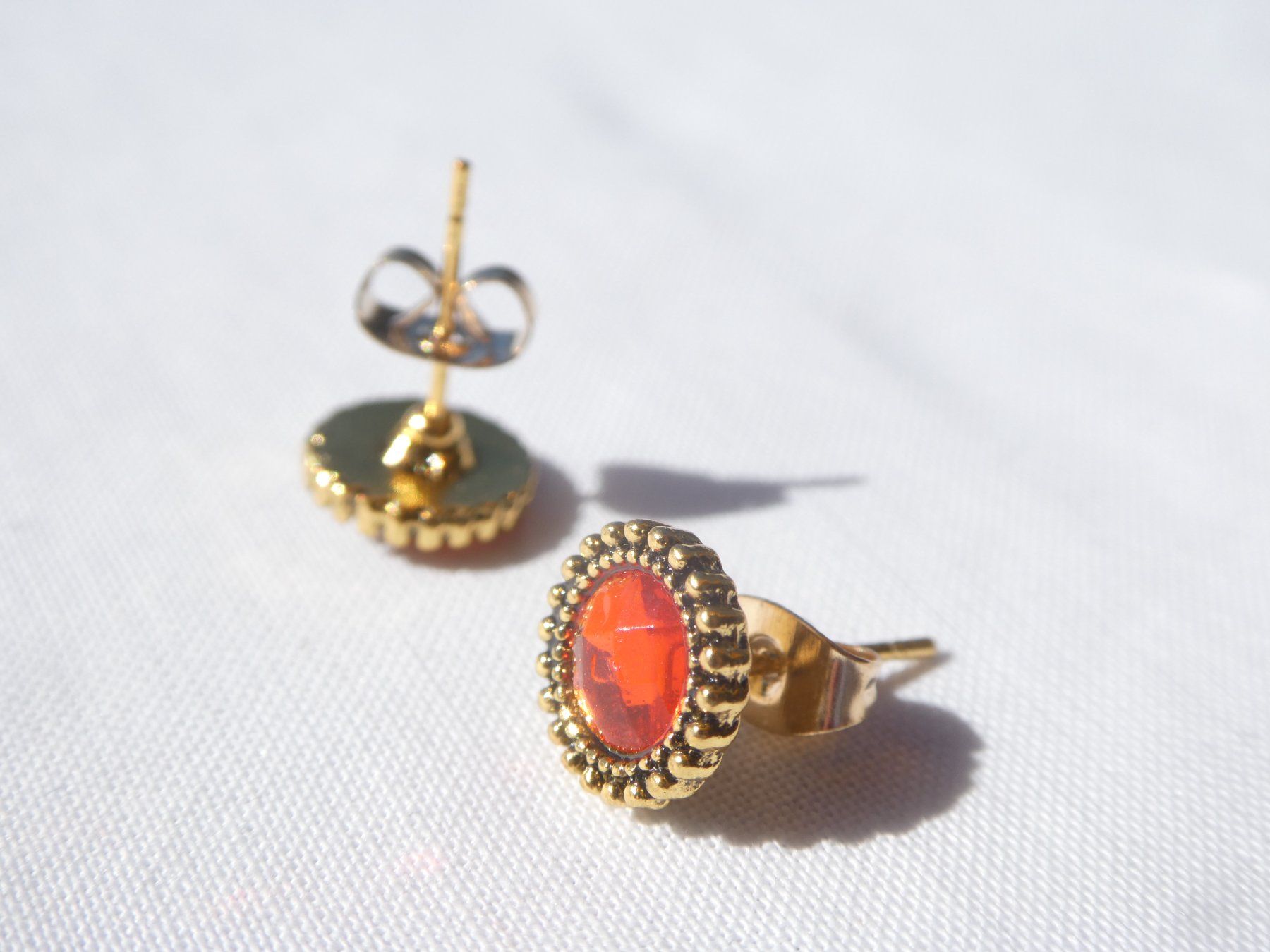 Orecchini pendenti & Orecchini a lobo: Ohrstecker mit Zirkonia, Modeschmuck / NEU – Nuovo (secondo la descrizione) da Gattikon venduto da kaandooh 2