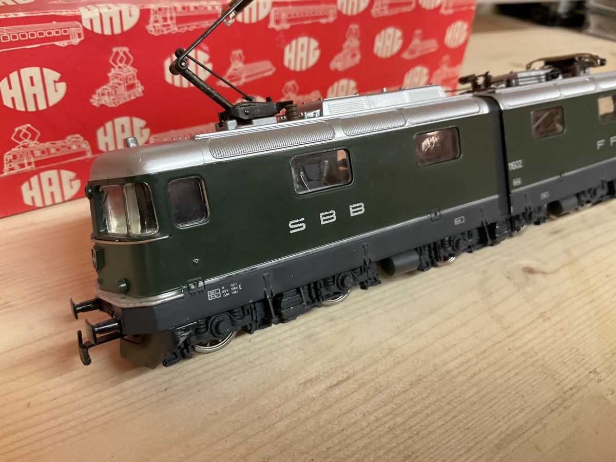 Hag Modellini di ferrovie: Hag Re 6/6 – Usato da Wald ZH venduto da Sbbemilio 3
