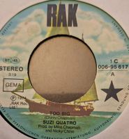 Vinyl-Single Suzi Quatro - Too Big