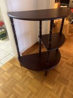 kleines Regal dunkelbraun MDF - gebraucht
