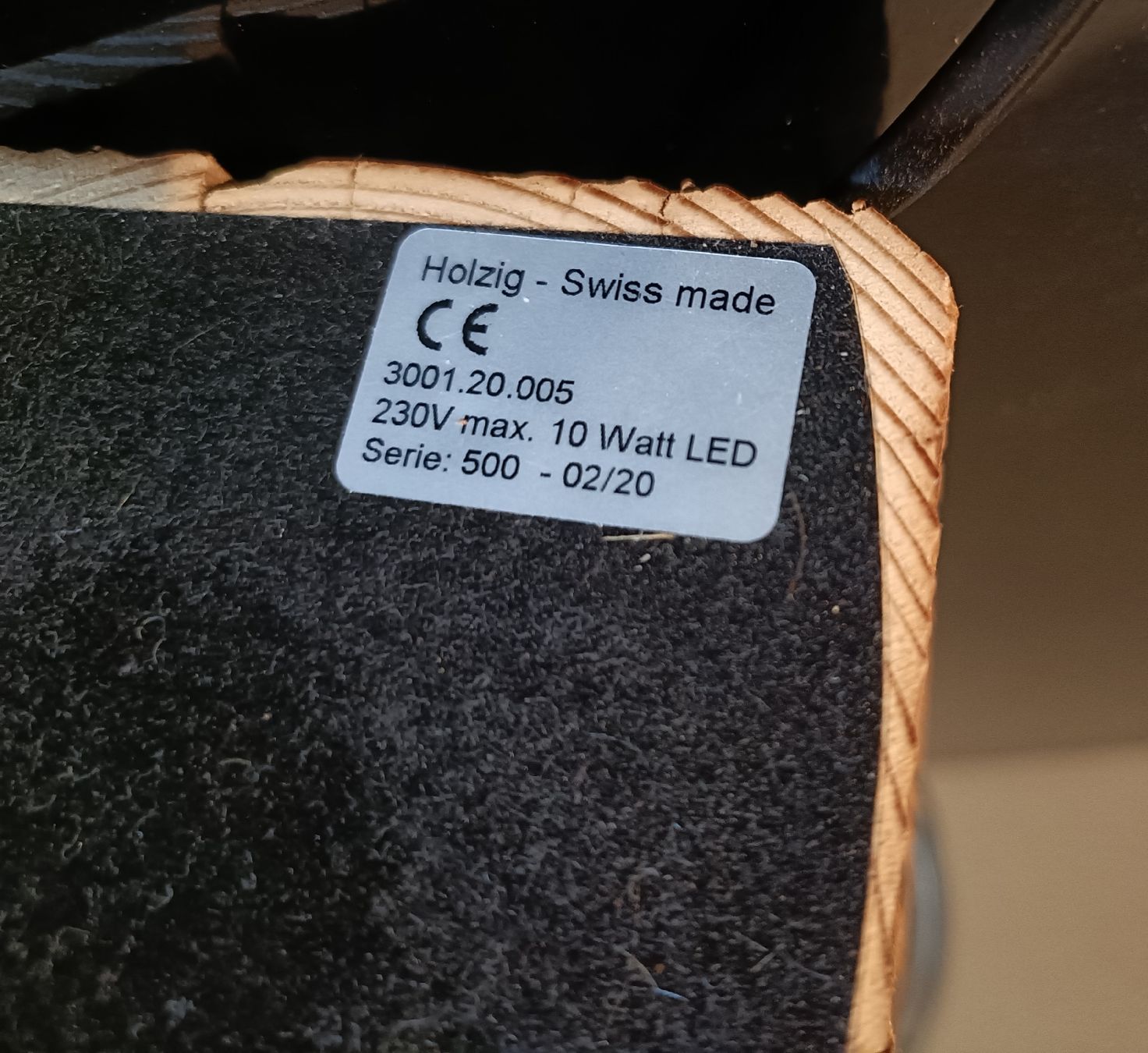 Lampade: tischlampe marke "holzig" max. 10W – Nuovo (secondo la descrizione) da Leissigen venduto da Gertsch_ 2
