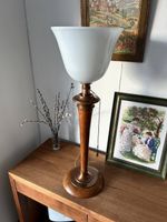 Seltene Art-Deco-Tischlampe von Mazda, 1930er Jahre