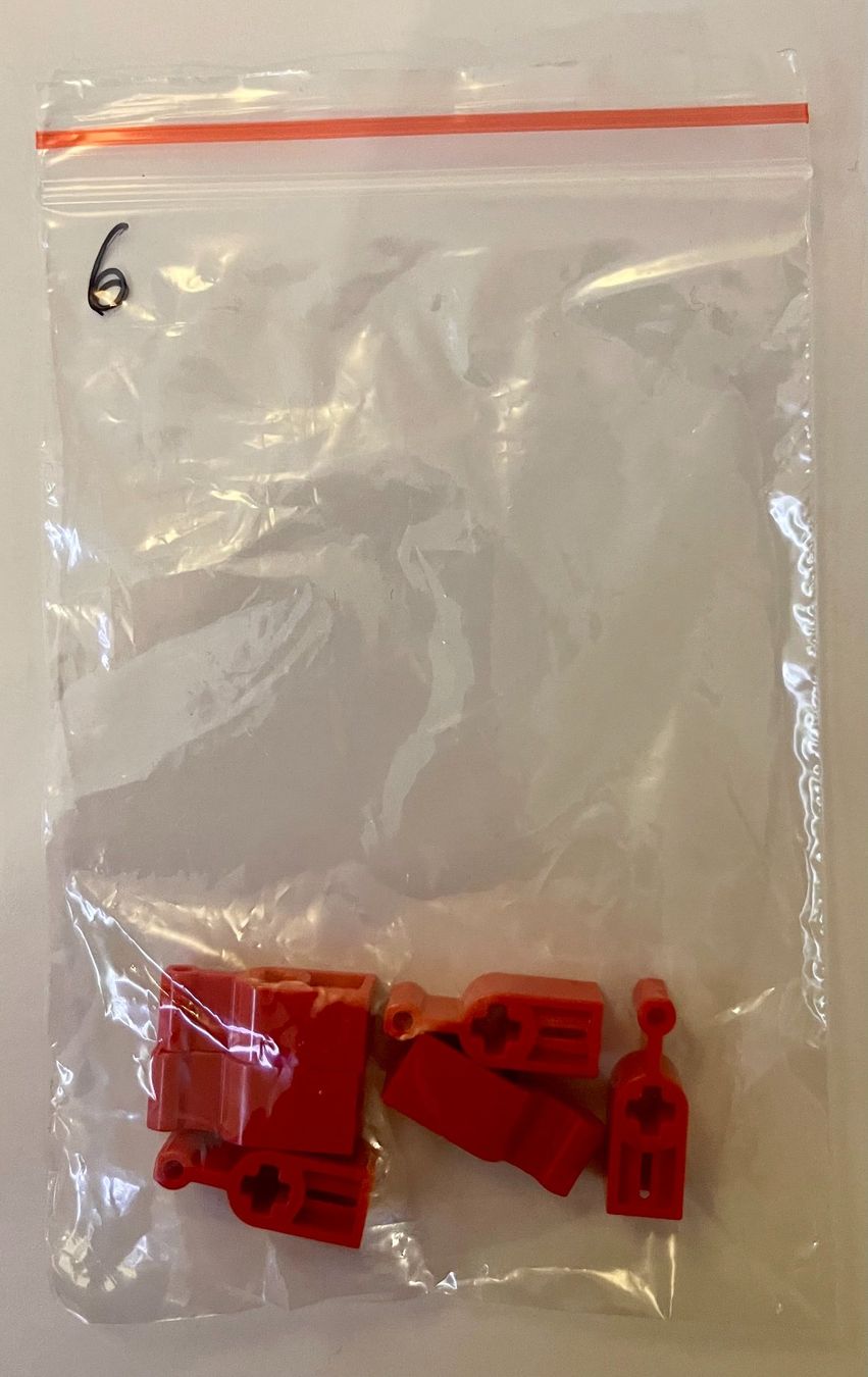 Lego Kit di costruzioni: Lego 6 x Technic Changeover Catch - 6641 – Usato da Höri venduto da PSMarinho