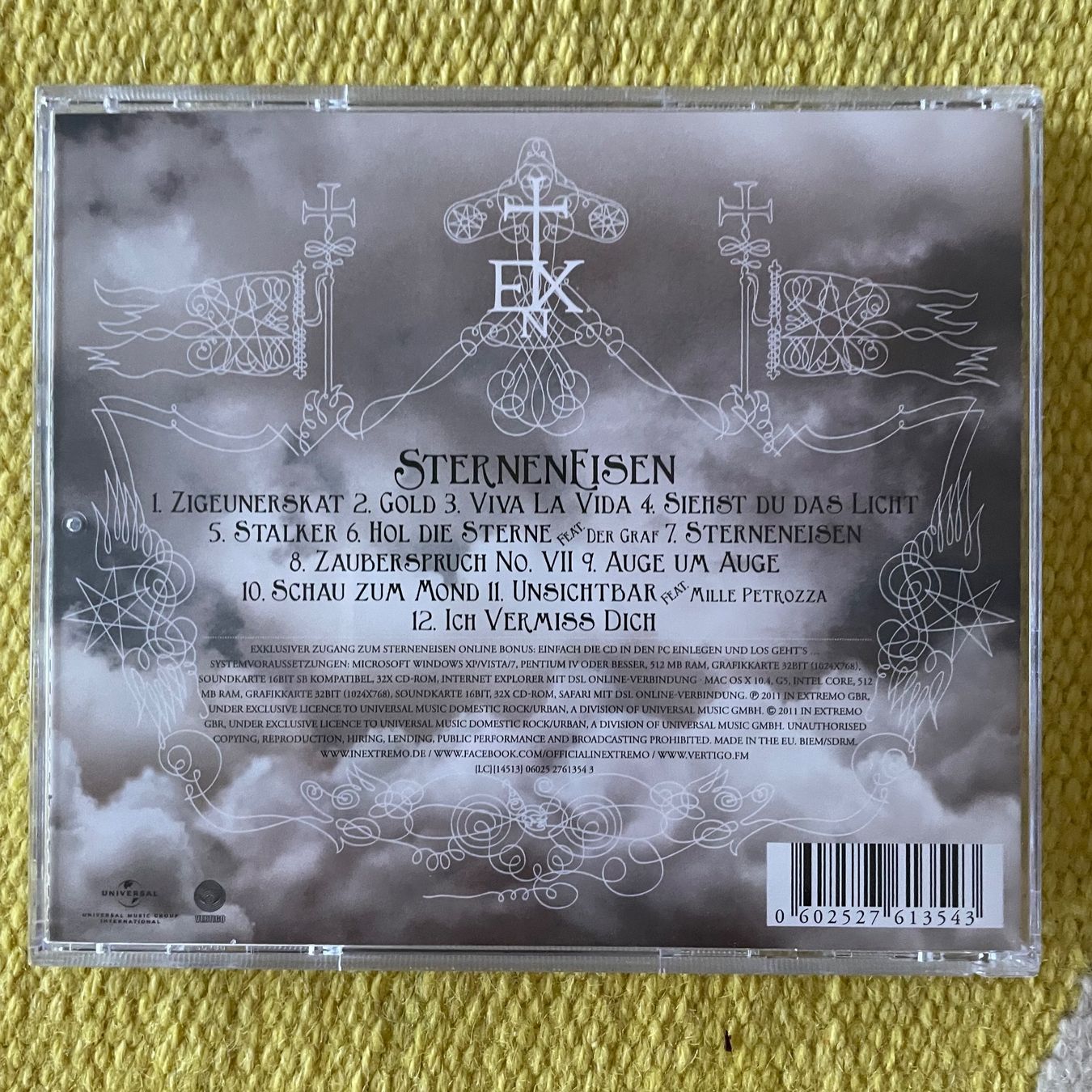 CD: JN EXTREMO-STERNENEISEN – Usato da Rorschacherberg venduto da CD-Roli 1