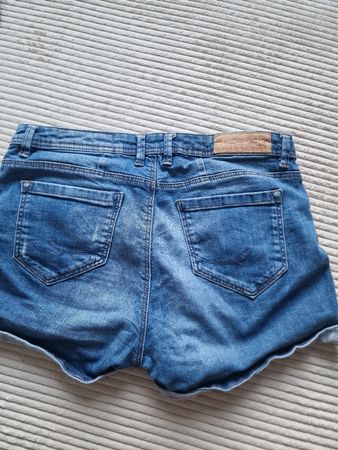 edc Jeans Shorts blau 