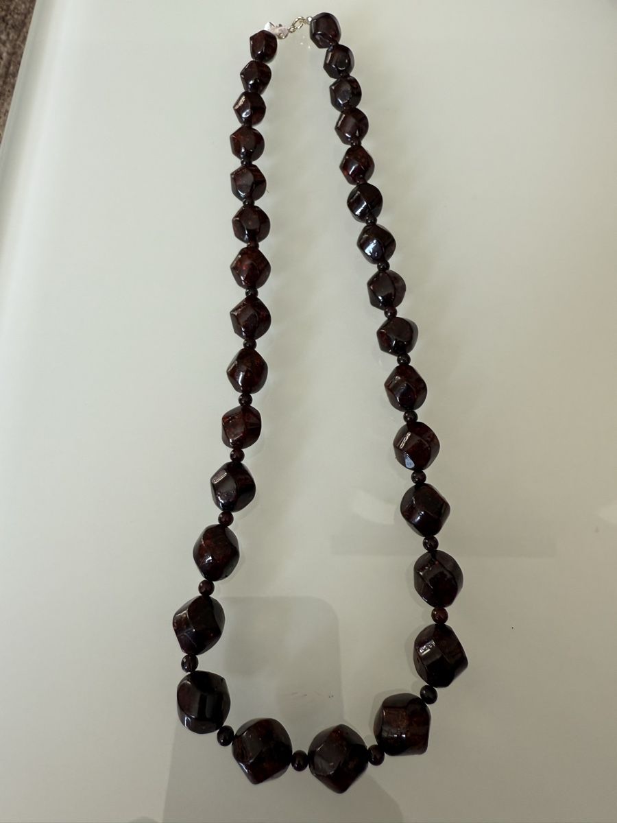 Catenine: Dunkle Bernstein-Halskette , 55 cm – Nuovo e nell'imballaggio originale da Ebikon venduto da elischka