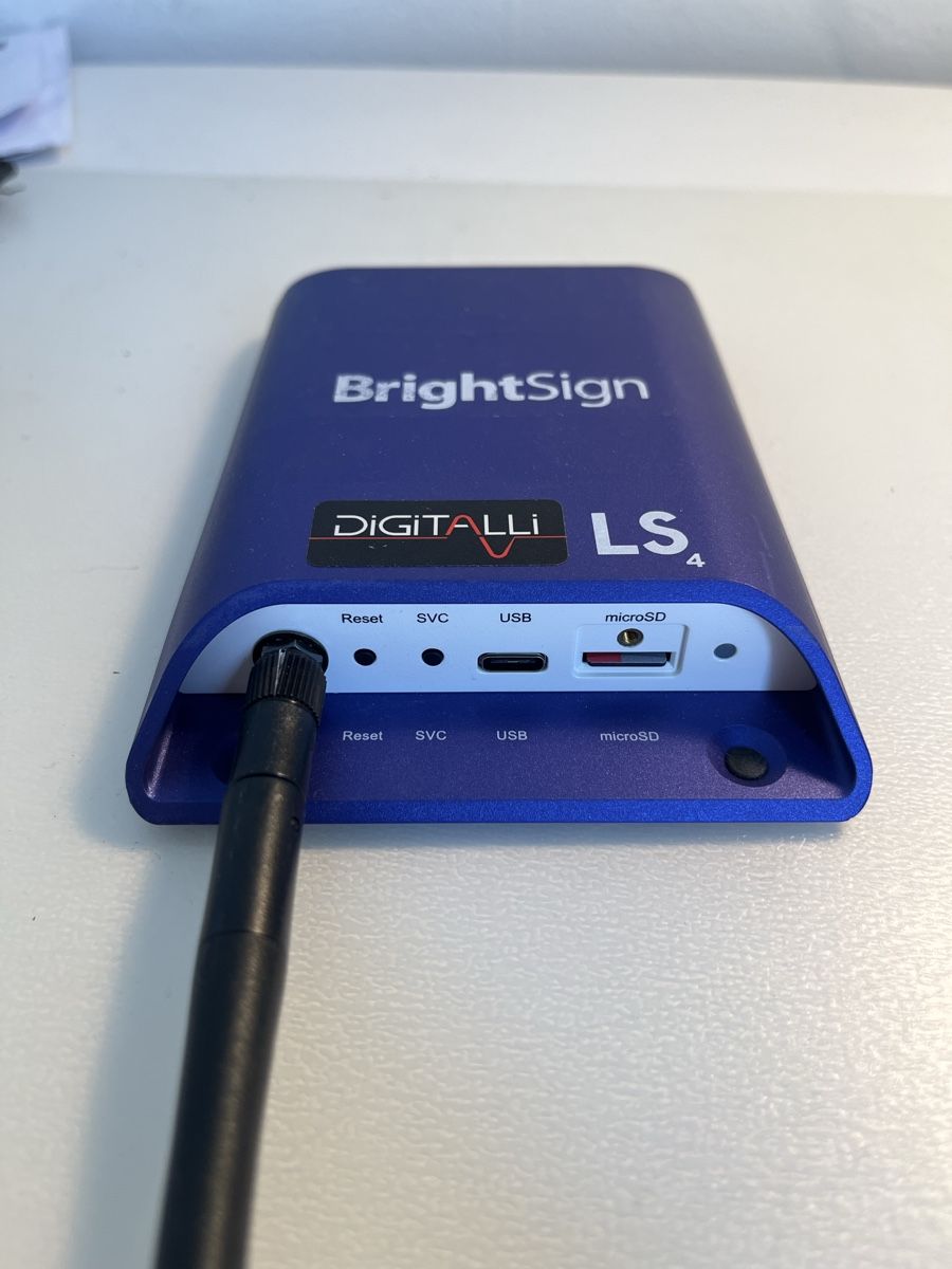 Lettore multimediale & Streamer: BrightSign LS4 Digital Signage Player - einwandfrei, bereit  – Usato da Basel venduto da hut_76rq 1