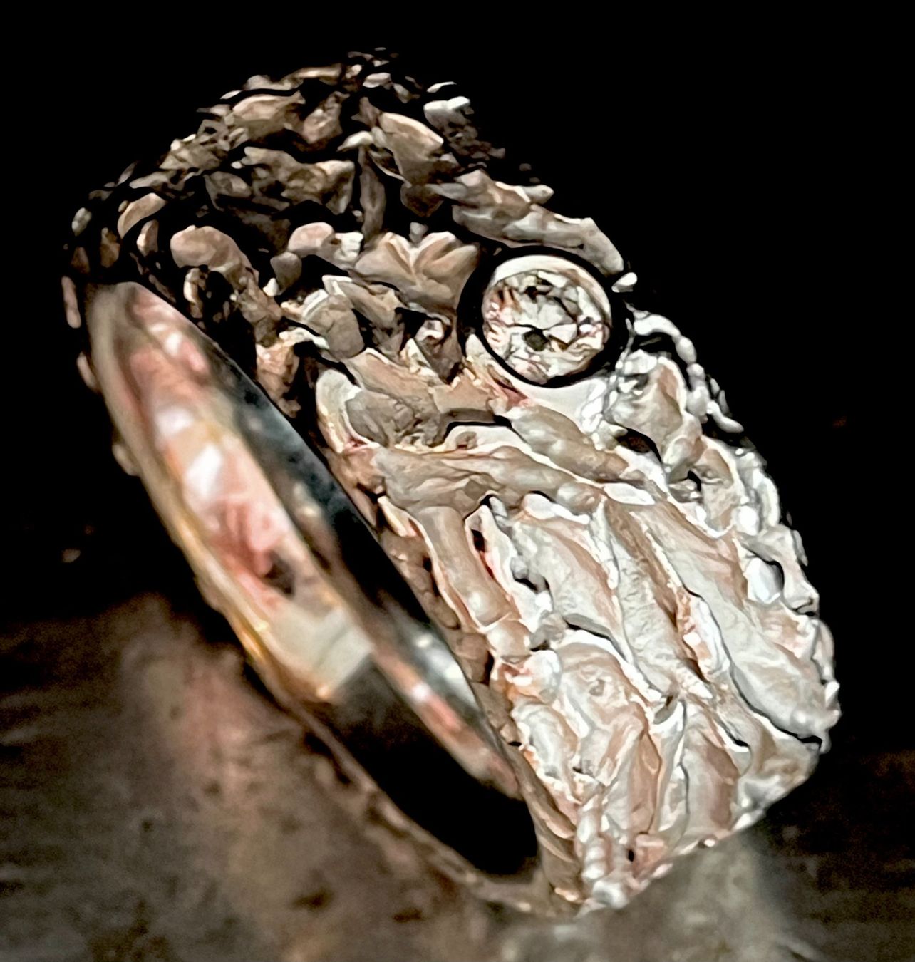 Ringe: Weissgold - Diamant Ring - vom Goldschmied – Neu und originalverpackt aus Jona von Herzschmiede