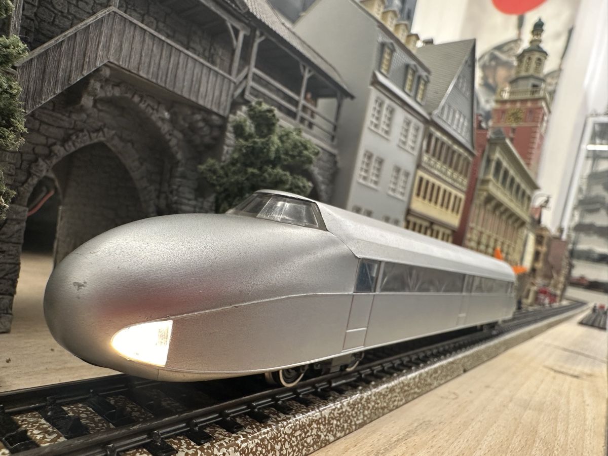 Märklin Modellini di ferrovie: Märklin 3077 DRG Schienenzeppelin – Usato da Lupsingen venduto da New-Haven