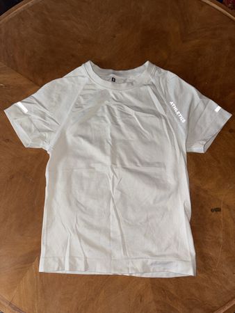 T-shirt de sport moulant, gris crème