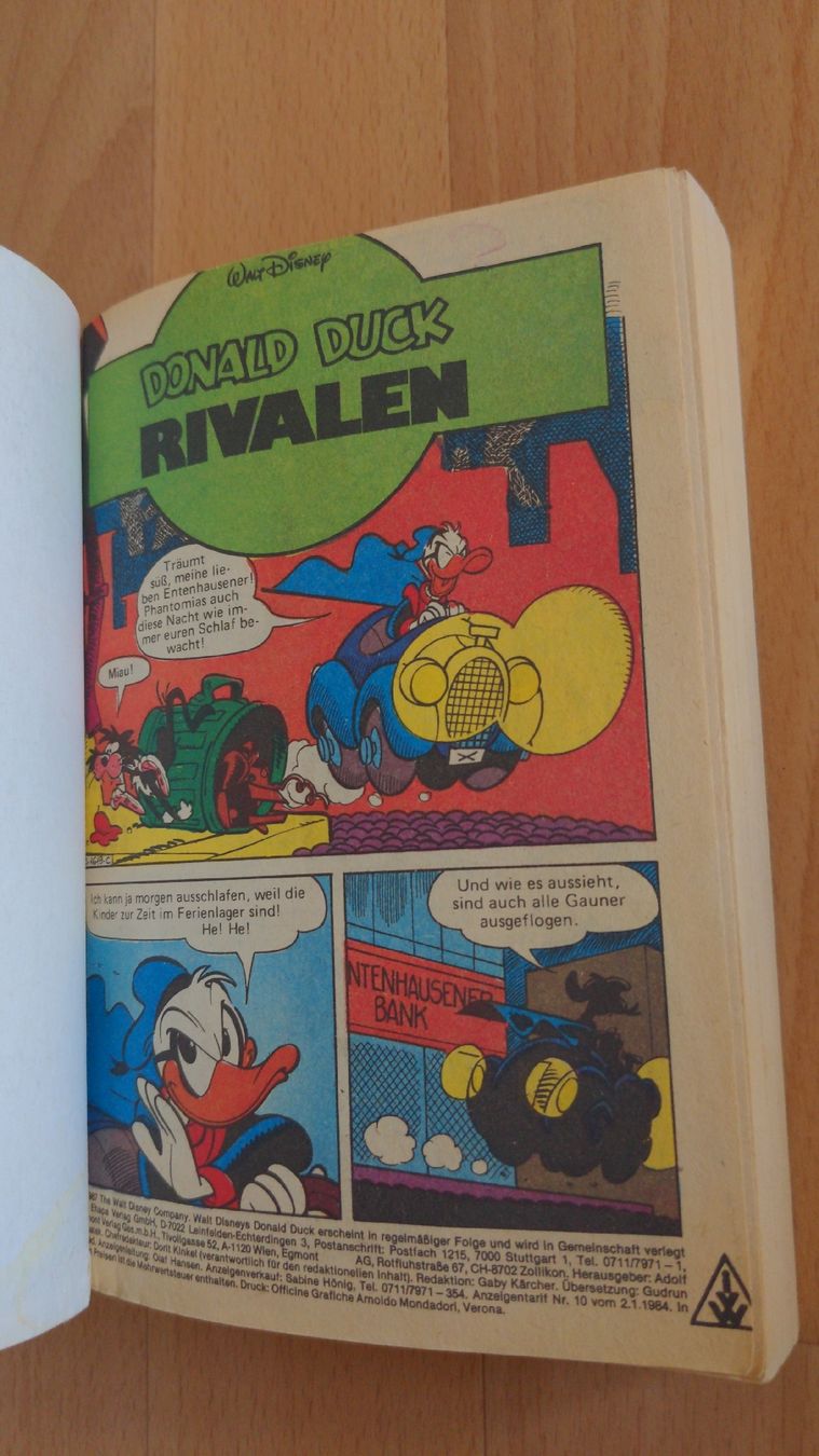 Fumetti: Donald Duck Jumbo Comic - Sonderausgabe Nr. 3 – Usato da Niederscherli venduto da Mon_Art 1