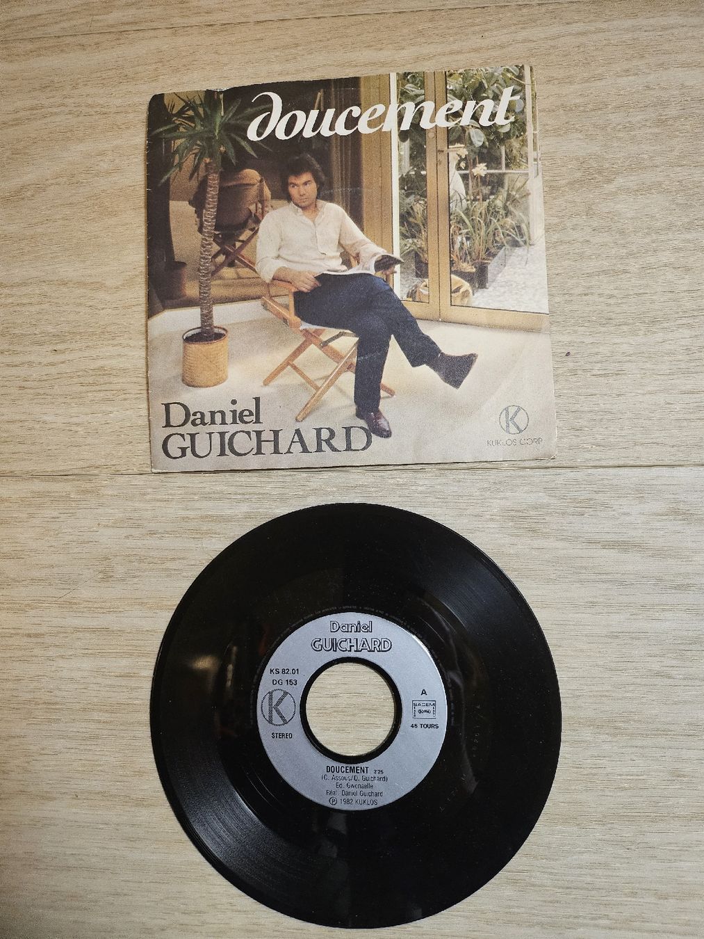 Dischi in vinile: Disque vinyle Daniel Guichard -45T – Usato da La Joux FR venduto da car_ck96 1