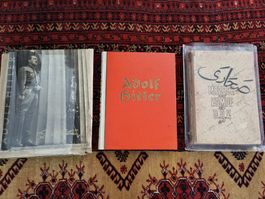 Album Adolf Hitler and book Marsch und Kampf D.A.K. WW2