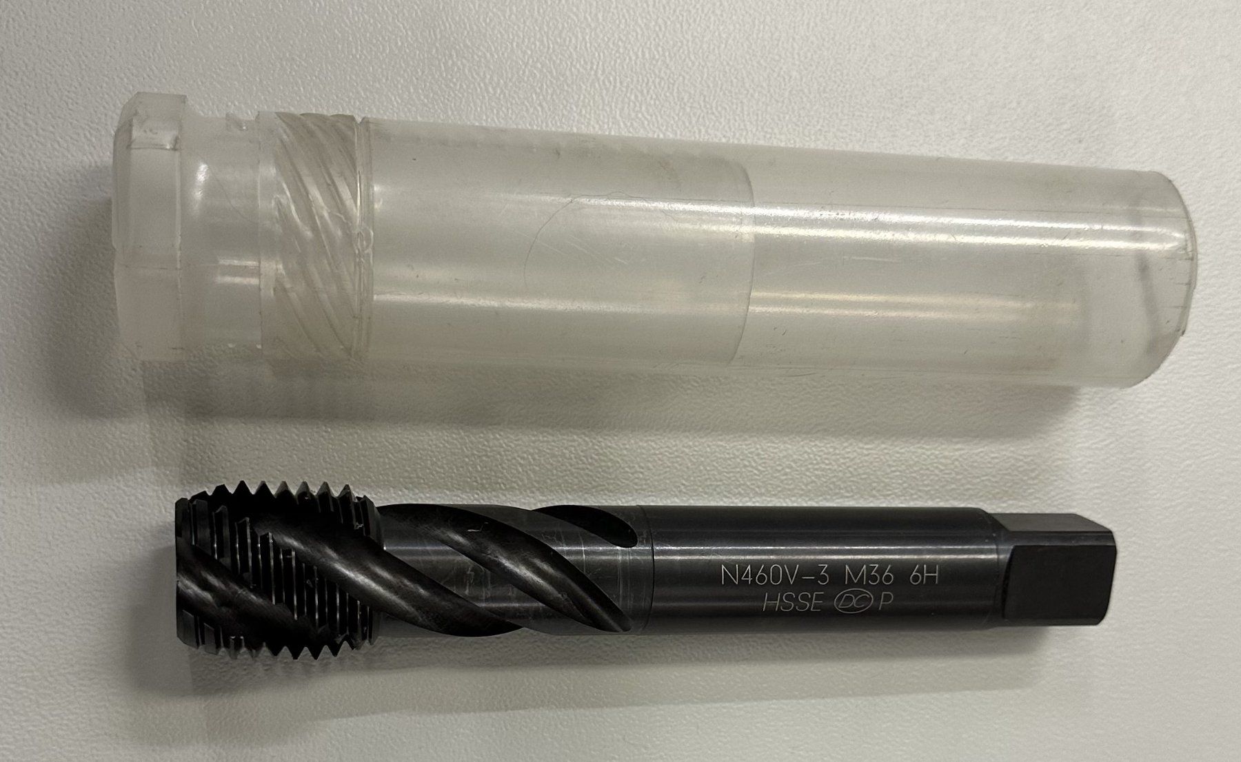 Alle Werkzeuge: Gewindebohrer, Gewindeschneider HSSE N460V-3 M36 – Neu (gemäss Beschreibung) aus Rüti ZH von Philippek 1