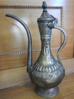 antike orientalische Kupferkanne  (113a)