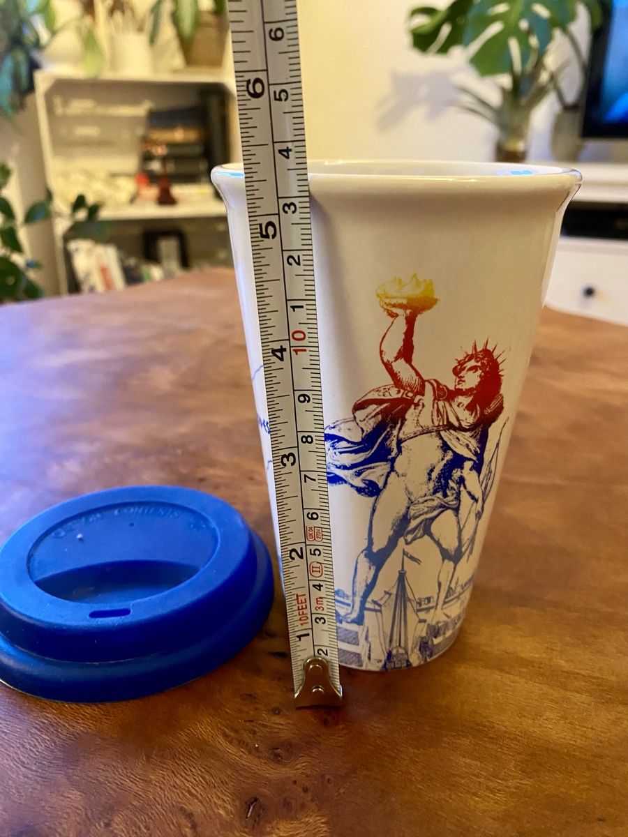 Tassen: Becher to go: Koloss von Rhodos, Keramik – Neu (gemäss Beschreibung) aus Bern von chiiba 6
