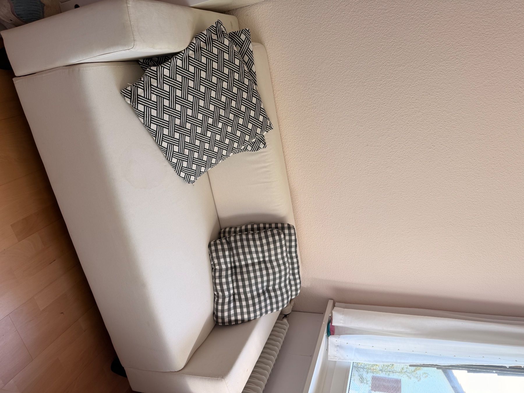 Ikea Sofas: Sofa weiss gebrauchter Zustand – D'occasion à Greifensee par dav_56sb 1