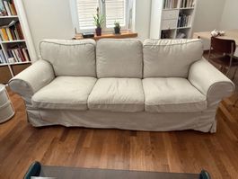 IKEA EKTORP 3-Sitzer Sofa – Beige – Sehr guter Zustand