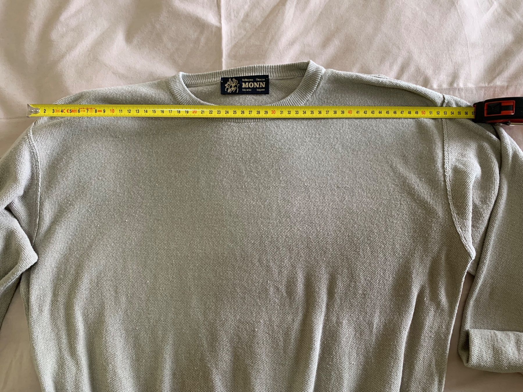 Pullover & Sweatshirts: Pullover uomo  MONN Lugano. Taglia 50 (M). Lino e cotone. Vi – Gebraucht aus Vacallo von Ro-Ma76 2