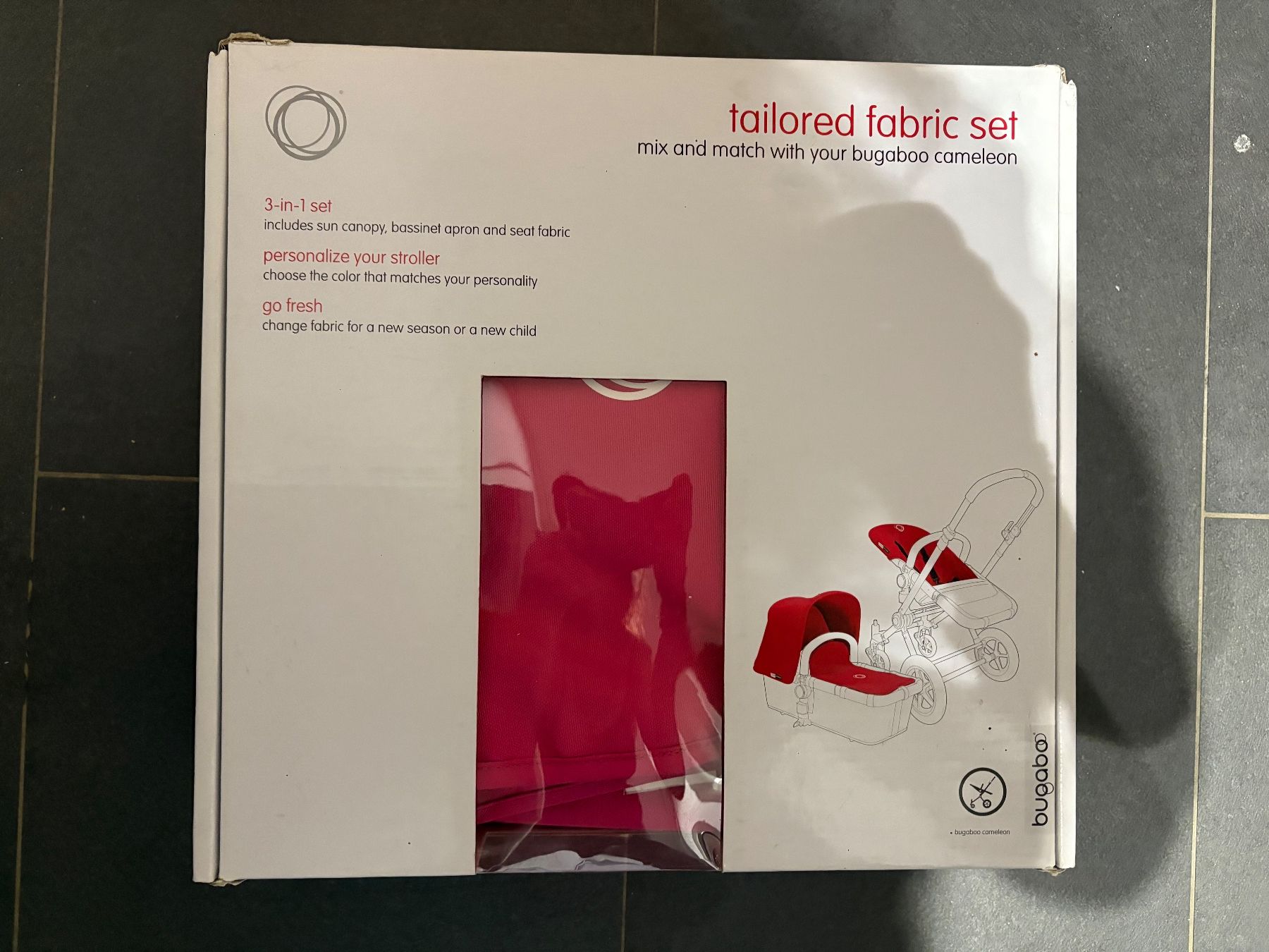 Bugaboo Carrozzine: Bugaboo Cameleon (Babydach), Pink – Usato da Basel venduto da SAF