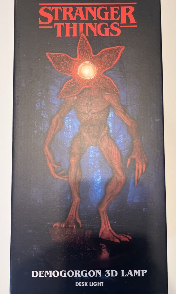 Lampen: Stranger things - Demogorgon 3D Light desk lamp – Neu und originalverpackt aus Prangins von AndreGB 1