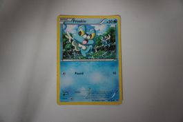 Seltene Pokemon Karte Froakie 43/149 mit leichten Gebrauc...